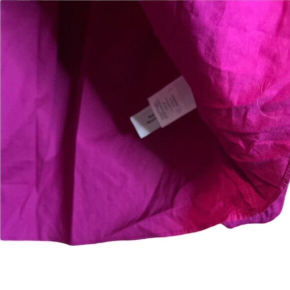 NWT! J. Crew ruffle penny top in magenta - Picture 8 of 13